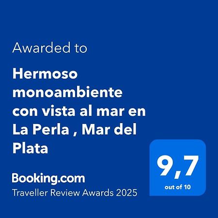 Hermoso Monoambiente Con Vista Al Mar En La Perla , Mar Del Plata Zewnętrze zdjęcie